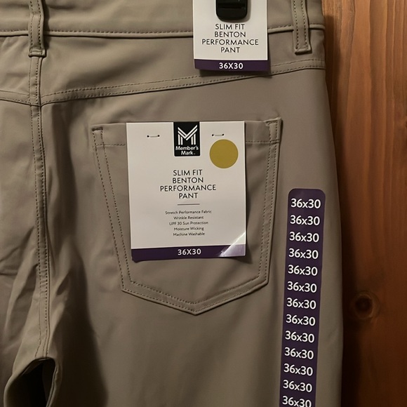 Men’s Slim Fit Benton Performance Pant NWT - Picture 2 of 4